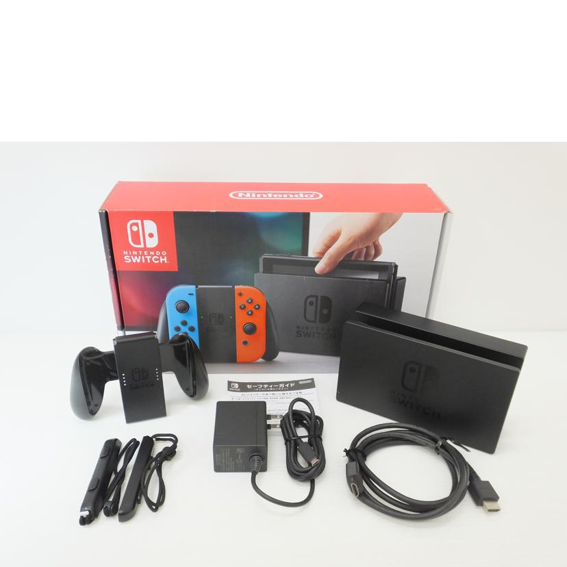 nintendo 任天堂/ニンテンドースイッチ本体ネオンブルーレッド/HAC-S-KABAA//XAJ40048955511/ABランク/88