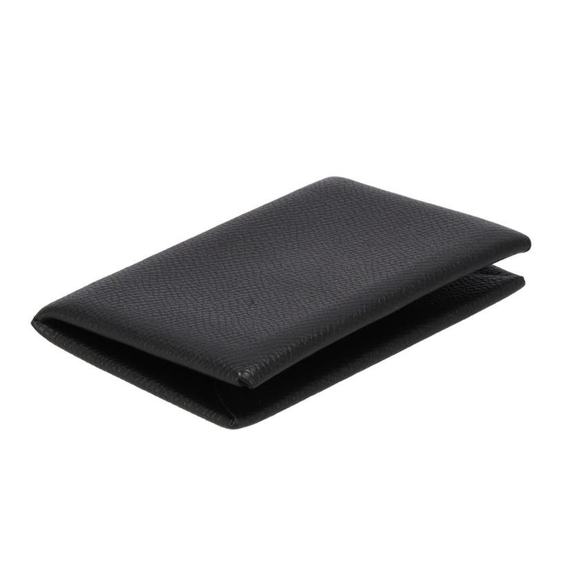 HERMES エルメス/カルヴィ/ヴォーエプソン/ノワール//□R *********/Aランク/75