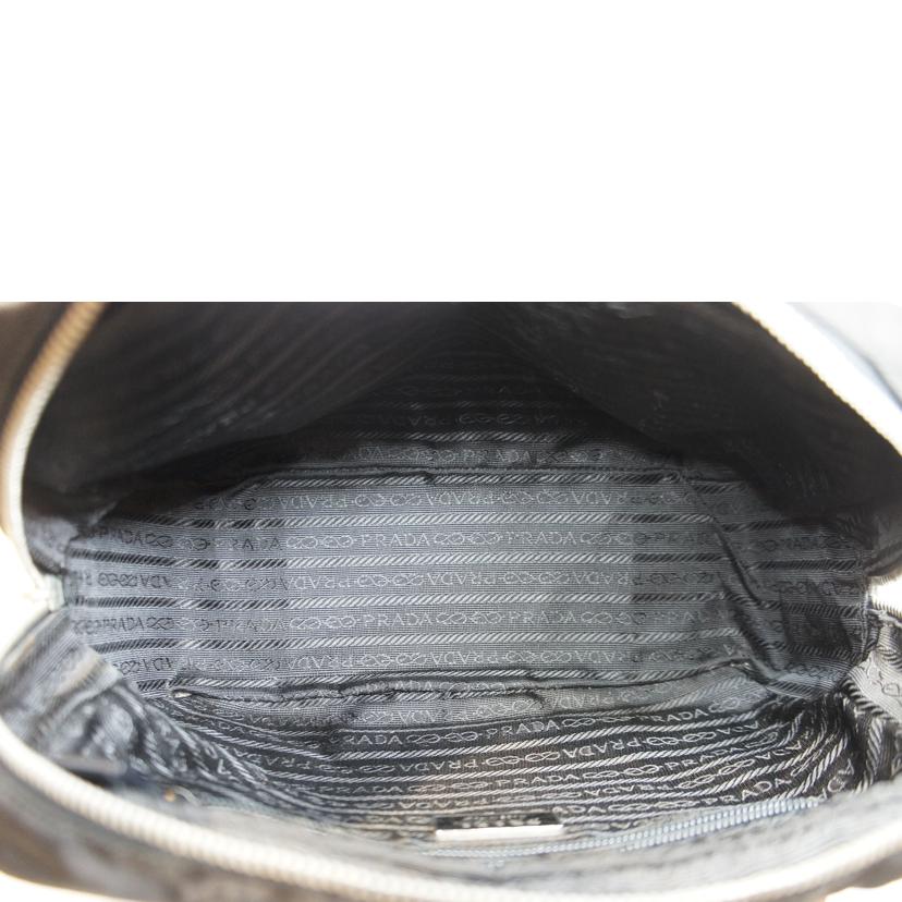 PRADA プラダ/ナイロンミニハンドブラック/B10764//113**/Aランク/92