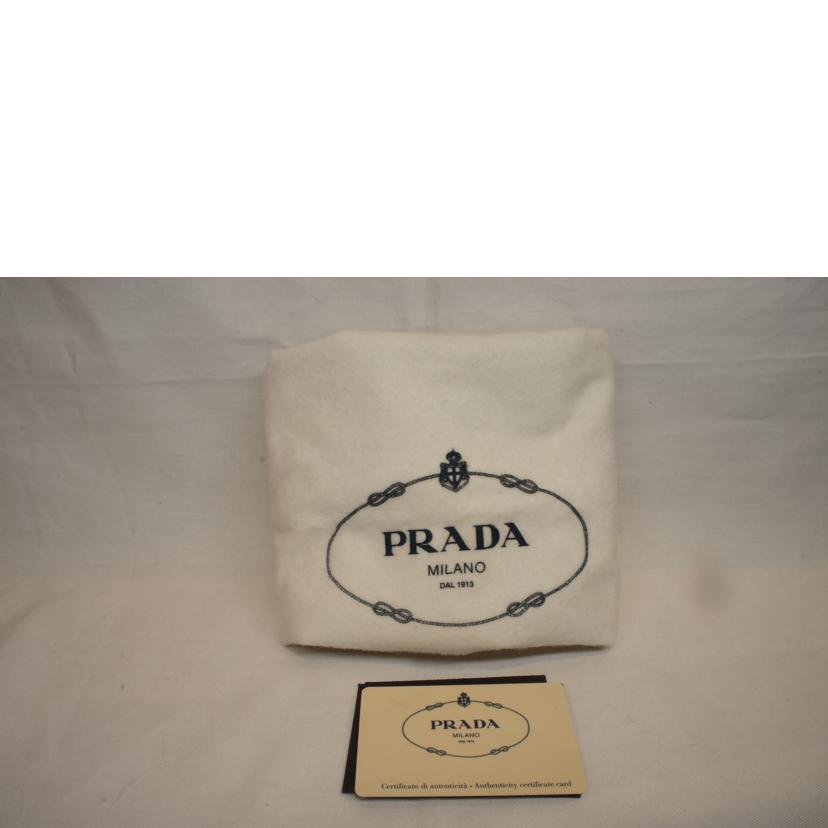 PRADA プラダ/ナイロンミニハンドブラック/B10764//113**/Aランク/92