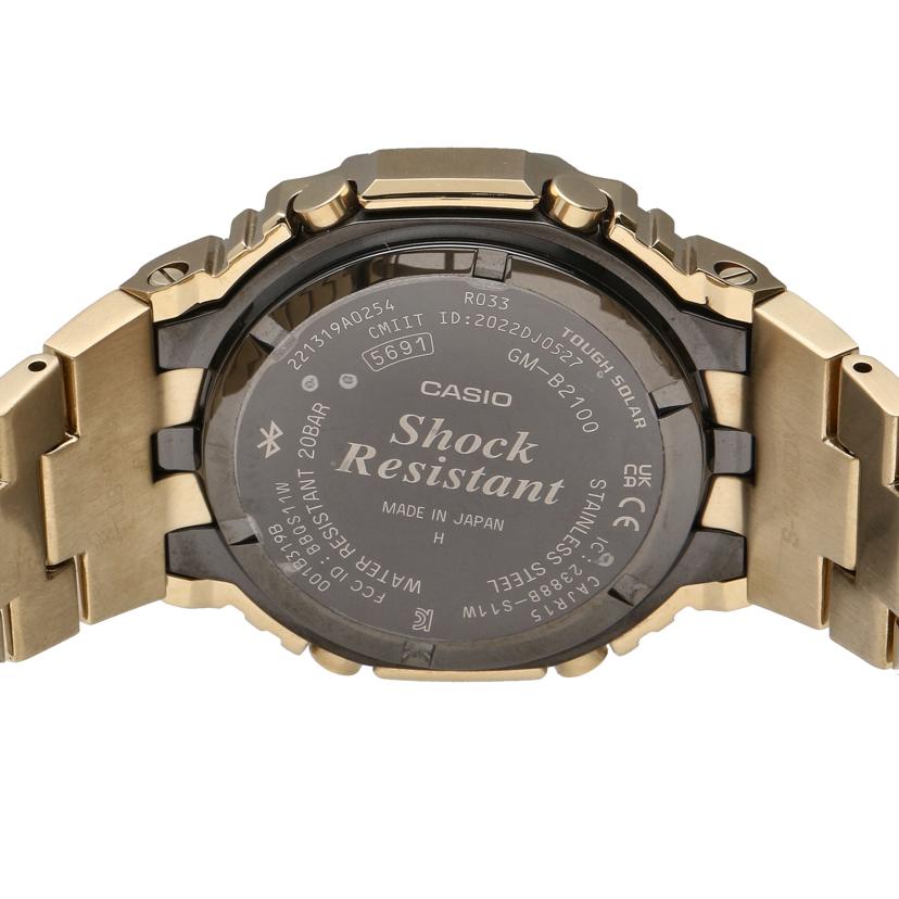 CASIO カシオ/G-SHOCK/フルメタル/電波ソーラー×Bluetooth/GM-B2100GD-9AJF//001*****/SAランク/19