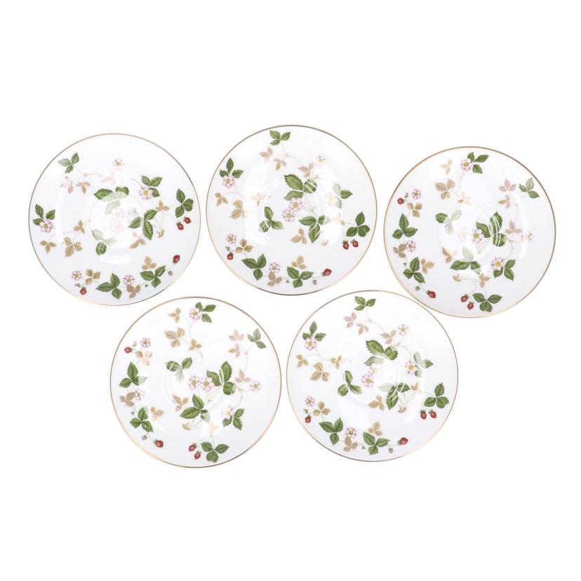 WEDGWOOD ウェッジウッド/ワイルドストロベリーカップ&ソーサー5客セット//Aランク/94