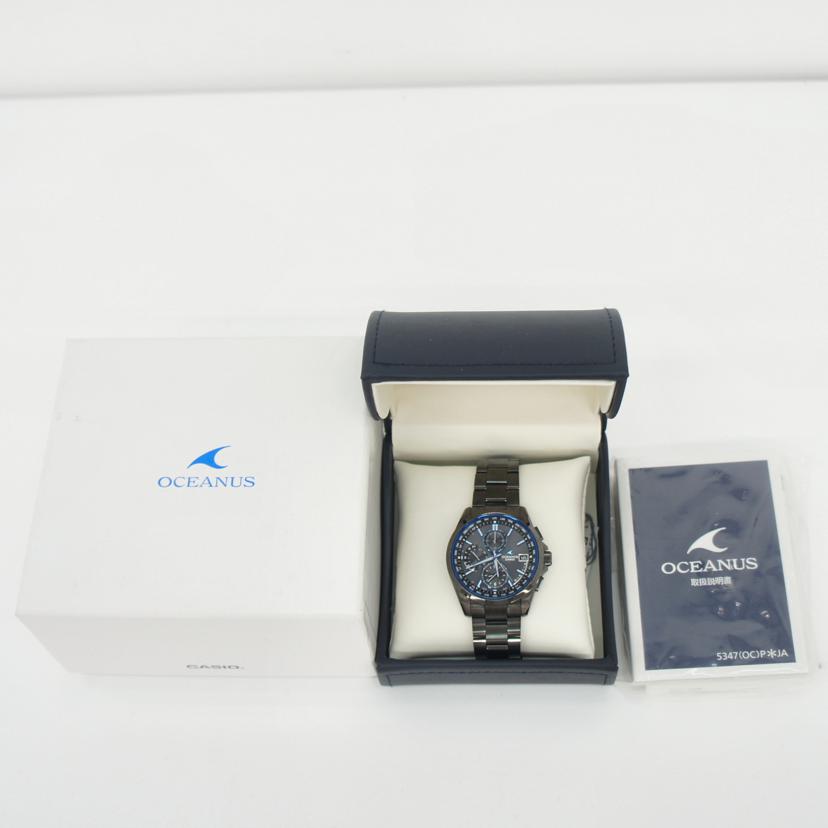 CASIO カシオ/オシアナス・クラシックライン/メンズ/電波ソーラー/OCW-T2600B-1AJF//534*/SAランク/19