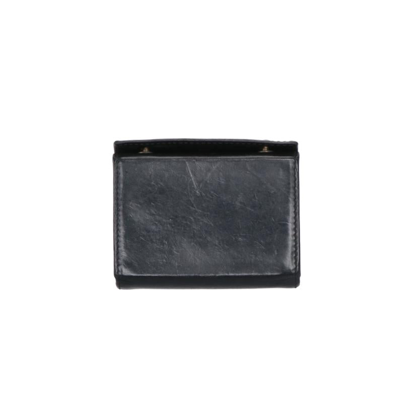 m+ ミッレフォッリエ/エムピウ/コンパクト財布/ブラック//Bランク/18