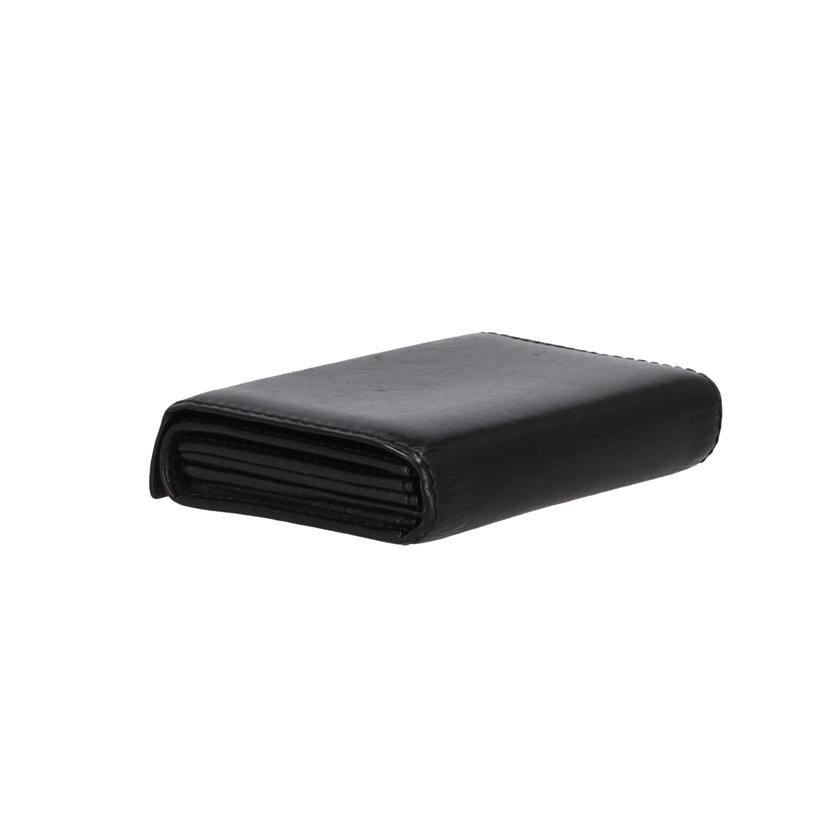 m+ ミッレフォッリエ/エムピウ/コンパクト財布/ブラック//Bランク/18