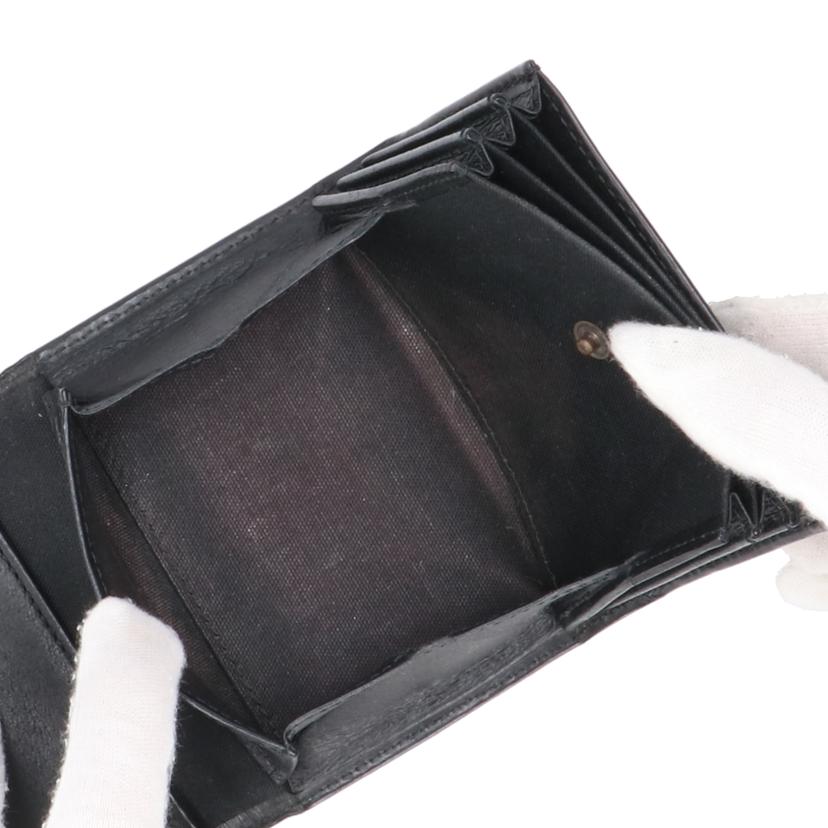 m+ ミッレフォッリエ/エムピウ/コンパクト財布/ブラック//Bランク/18