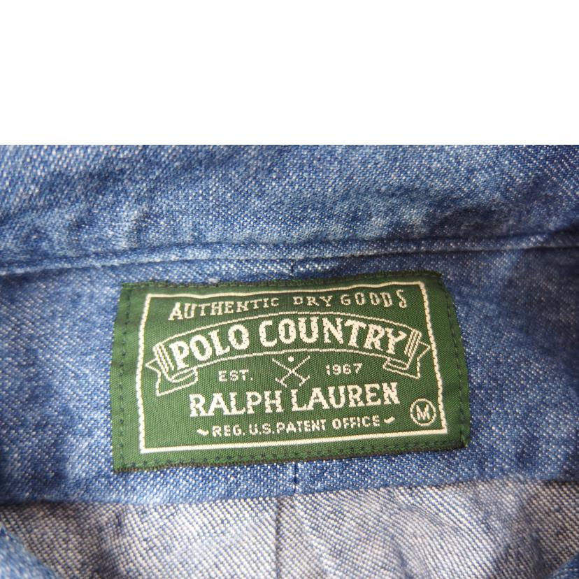 POLO RALPH LAUREN ポロラルフローレン/POLO COUNTRYデニムシャツ/ボタンダウン//ABランク/82