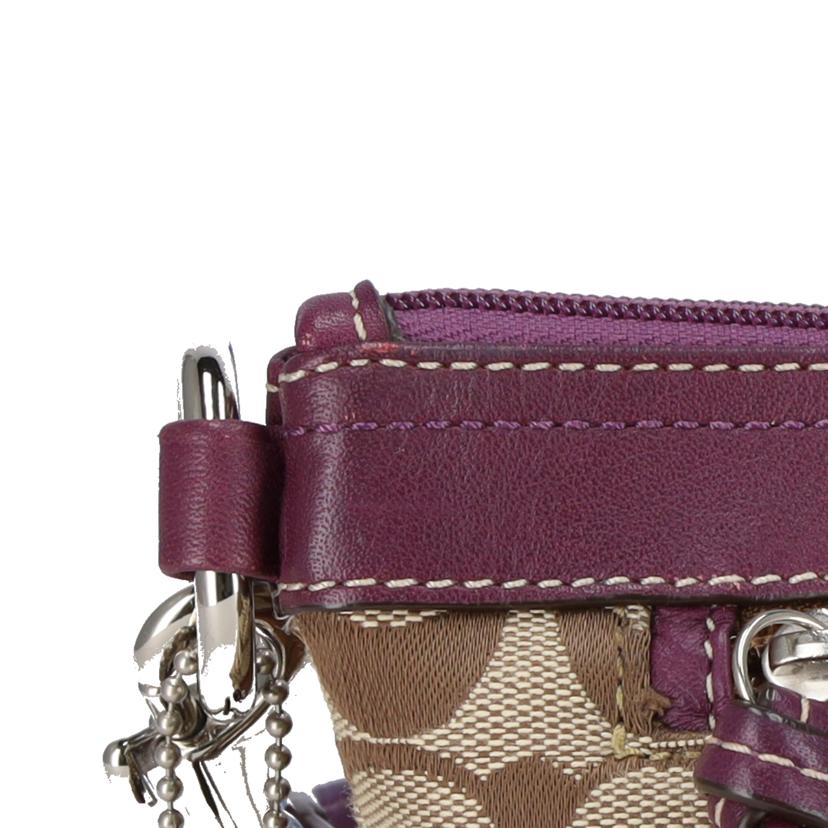 COACH コーチ/シグネチャー/セミショルダーバッグ//Aランク/18