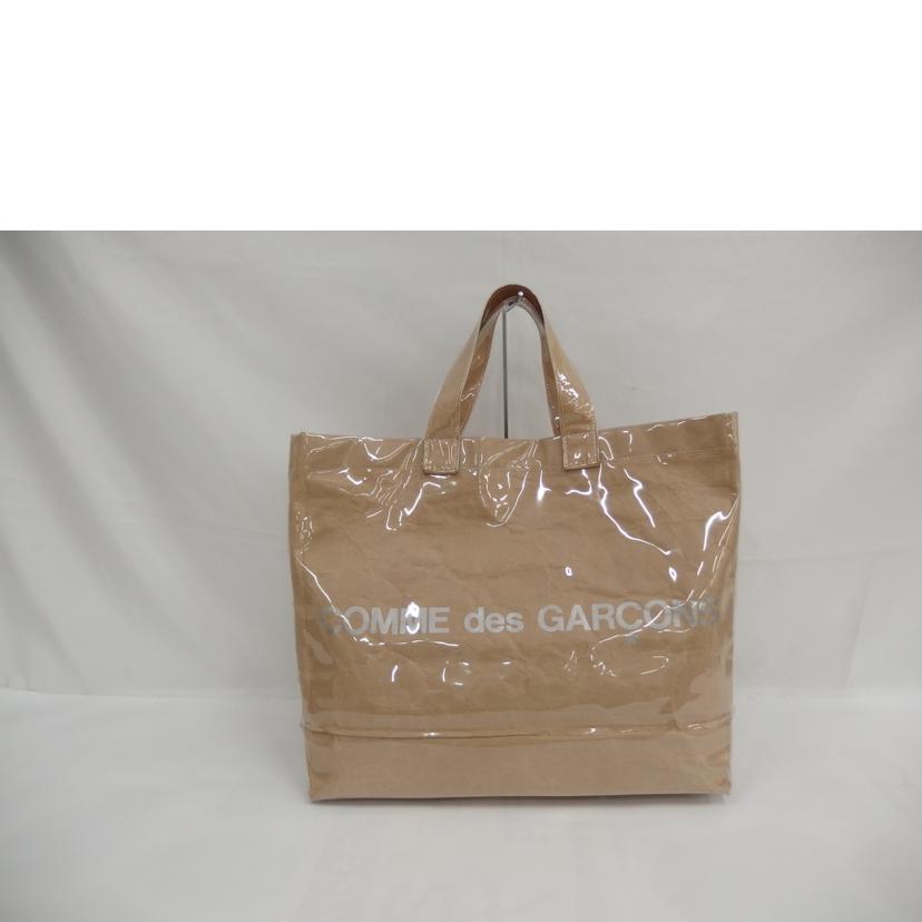 COMME des GARCONS/COMME des GARCONSクラフトビニールトートバッグ/GO-K 201//ABランク/82