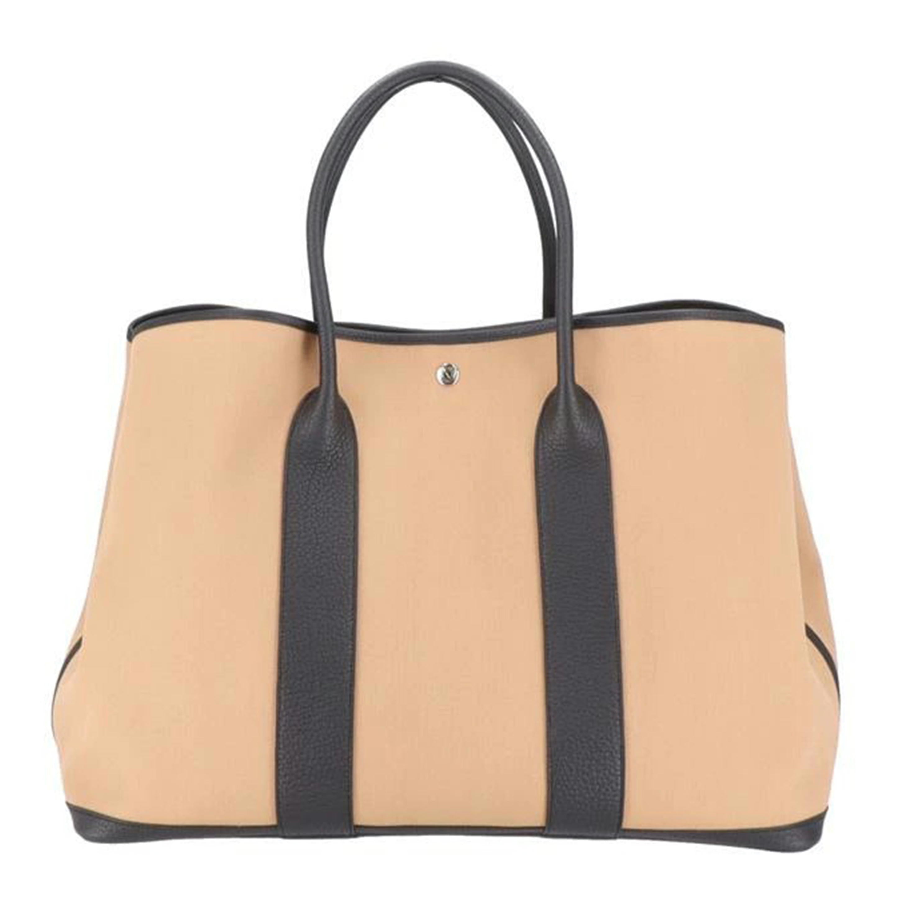 HERMES エルメス/ガーデンパーティGM/トワルアッシュ/ネゴンダ/チャイ/ノワール//W/SAランク/91