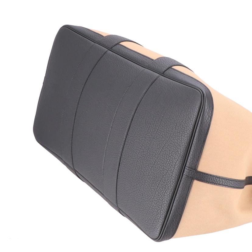 HERMES エルメス/ガーデンパーティGM/トワルアッシュ/ネゴンダ/チャイ/ノワール//W/SAランク/91