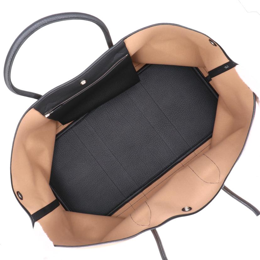 HERMES エルメス/ガーデンパーティGM/トワルアッシュ/ネゴンダ/チャイ/ノワール//W/SAランク/91