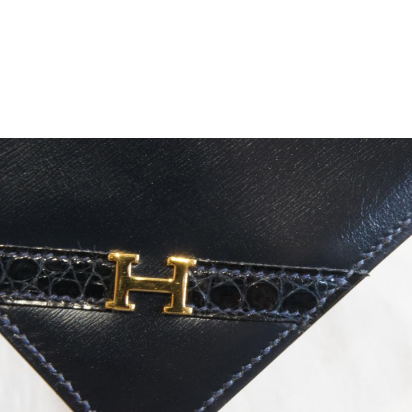 HERMES エルメス/ビンテージオオサカ札入れボックスカーフ//○Rx/Aランク/92