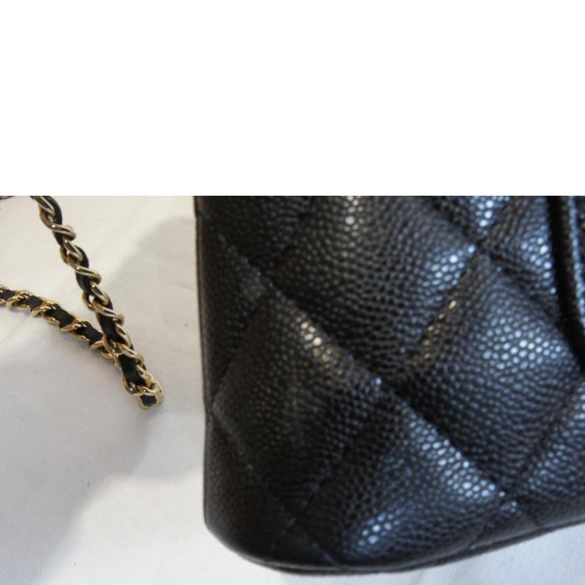 CHANEL シャネル/タイムレスクラシックキャビアスキンチェーンショルダークラッチポーチ/AP4016//AEK*****/Aランク/92