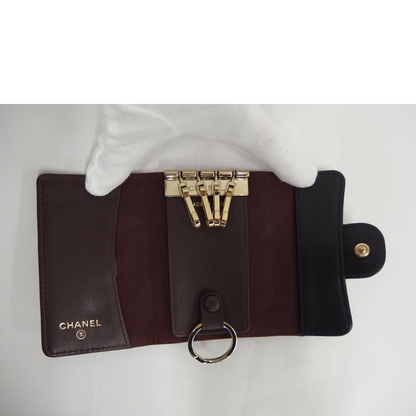 CHANEL シャネル/マトラッセ/キーケース/ブラック//A4C*****/ABランク/82