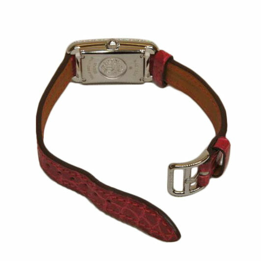 HERMES エルメス/ナンタケットPM/ダイヤ/クロコダイル/SSQZ/NA2.130//374****/Aランク/92