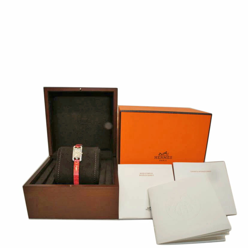 HERMES エルメス/ナンタケットPM/ダイヤ/クロコダイル/SSQZ/NA2.130//374****/Aランク/92