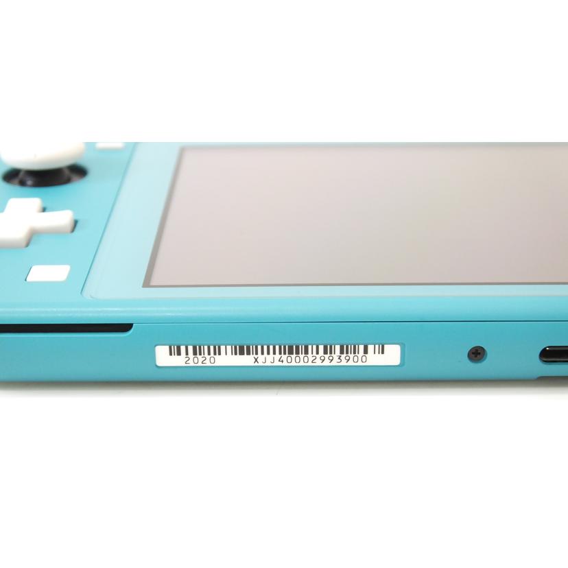 Nintendo 任天堂/ニンテンドースイッチLite本体ターコイズ/HDH-S-BAZAA//XJJ40002993900/Bランク/88
