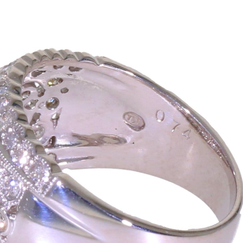 / K18ダイヤリング0.74ct//Aランク/92