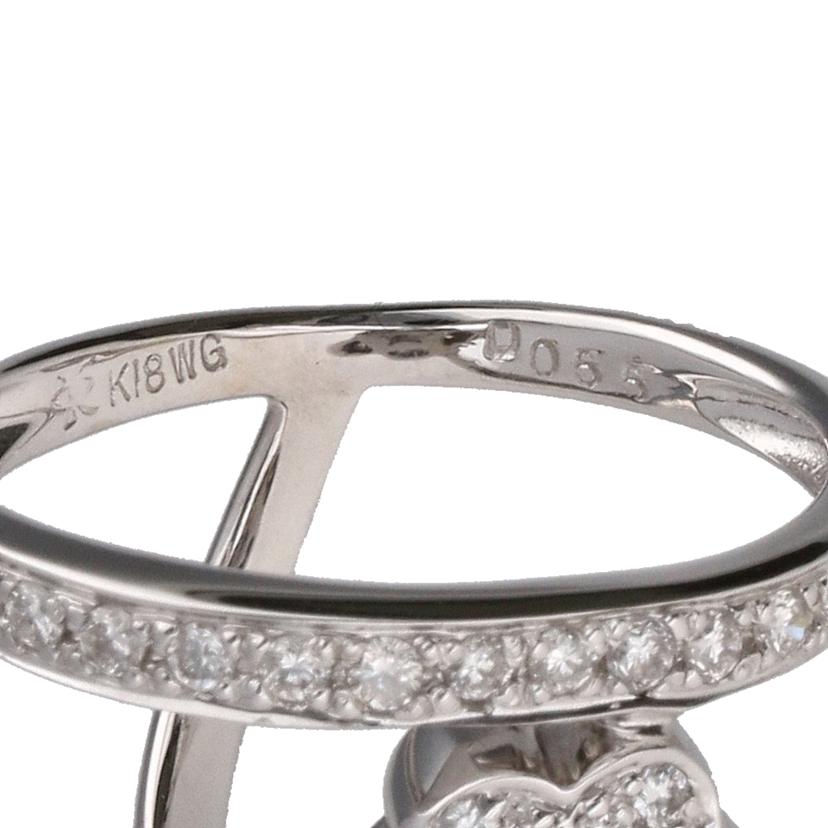 KARATI カラッチ/K18WGダイヤリング0.55ct #11//Aランク/19