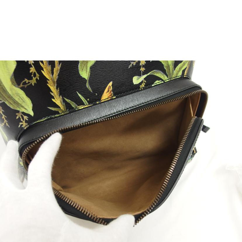 GUCCI グッチ/トロピカルバード/バックパック/406370//493***/Aランク/04