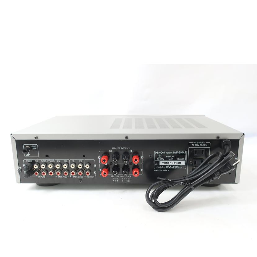 DENON デノン/プリメインアンプ/PMA-390AE//7081561730/ABランク/65