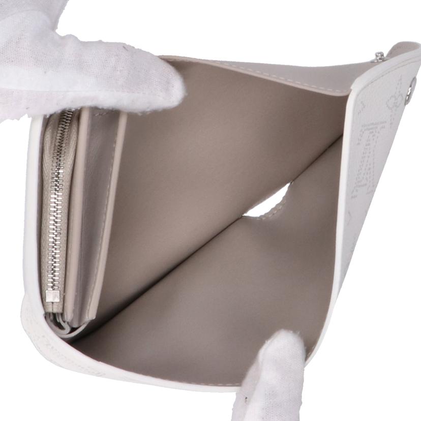 LOUIS VUITTON ルイヴィトン/ポルトフォイユ・イリスコンパクト/マヒナ/ホワイト/M12682//RFI*/SAランク/91