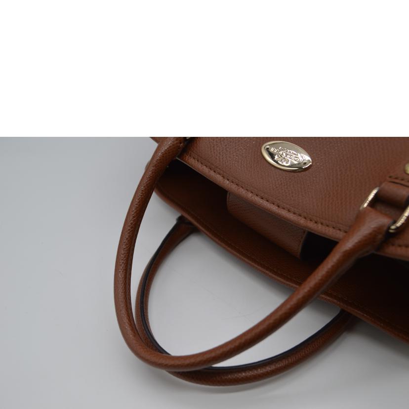 COACH コーチ/クロスグレインマーゴットスモール2wayレザーハンド/F34607//H15**/Aランク/89
