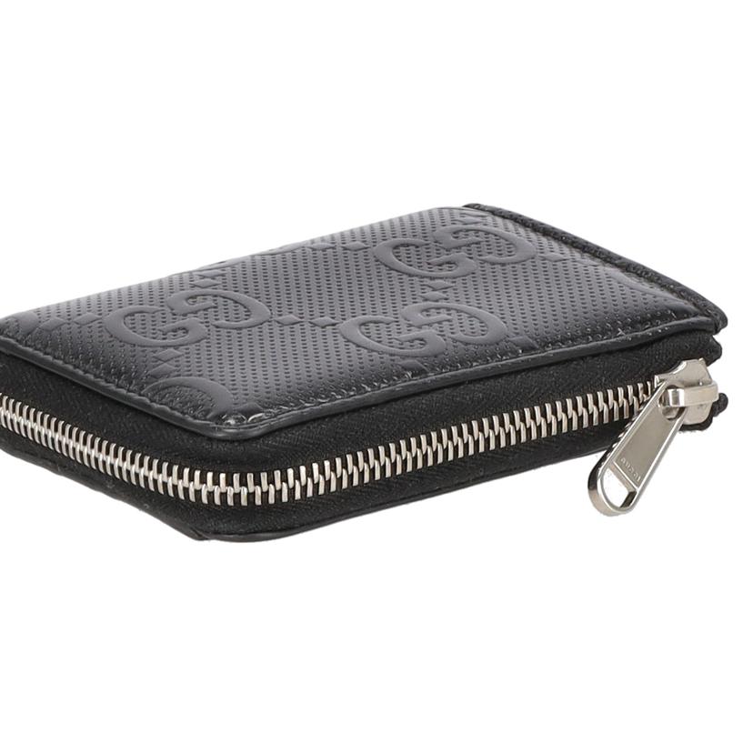GUCCI グッチ/GGエンボスL字ラウンドウォレット/657571//095*/ABランク/91