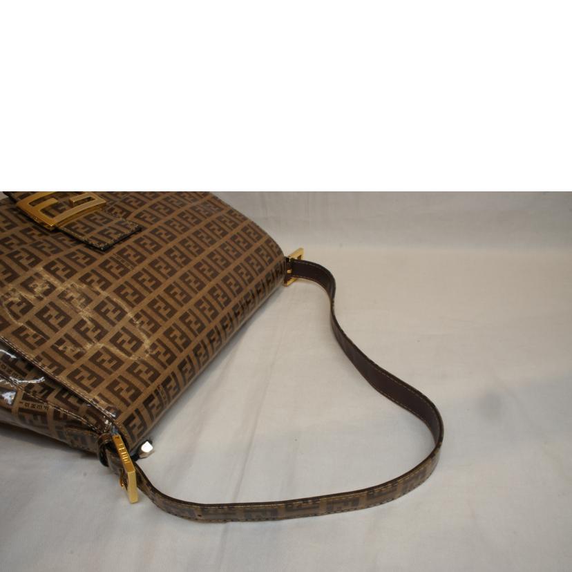 FENDI フェンディ/ズッキーノ柄PVCマンマバケット//Aランク/92