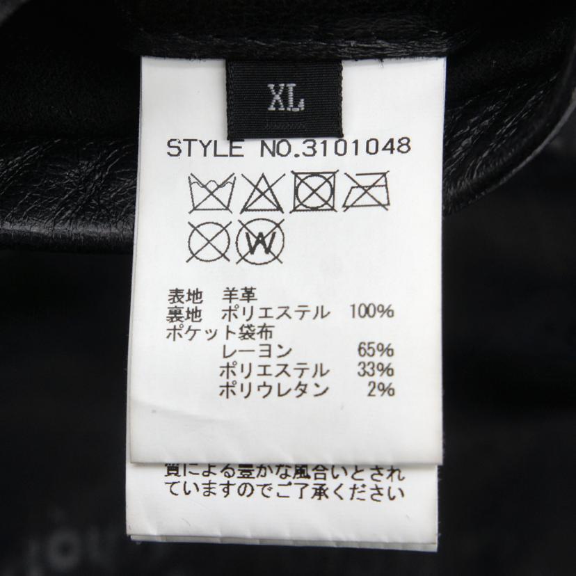 Schott ショット/ダブルブレストライダースジャケット/ラムレザー/3101048//Bランク/05