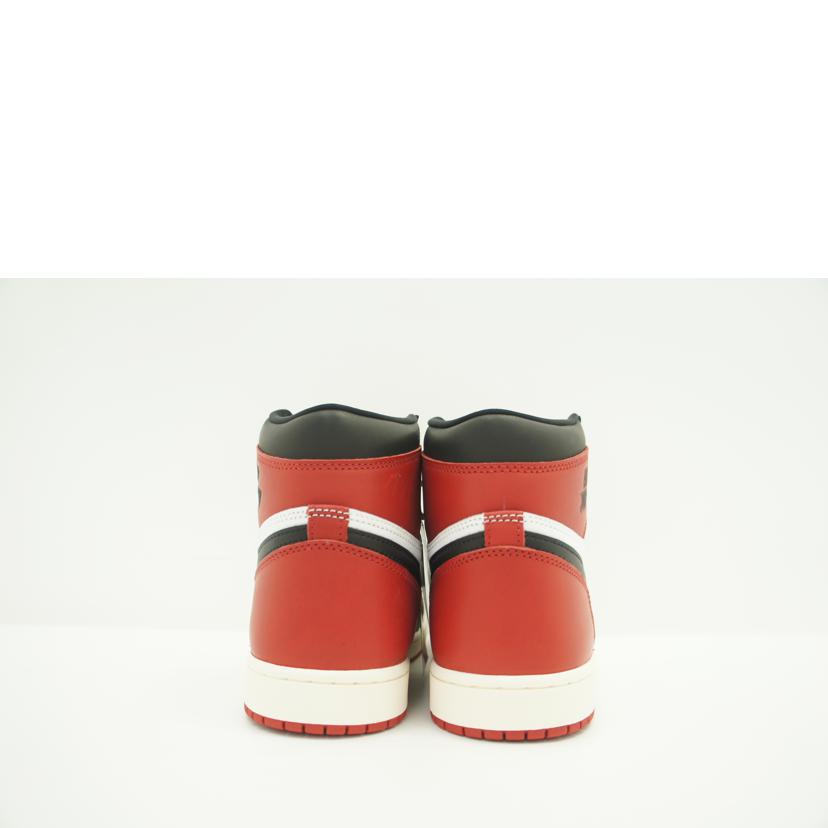NIKE ナイキ/AIR JORDAN 1 RETRO HIGH OG Black Toe/DZ5485-106//Sランク/05