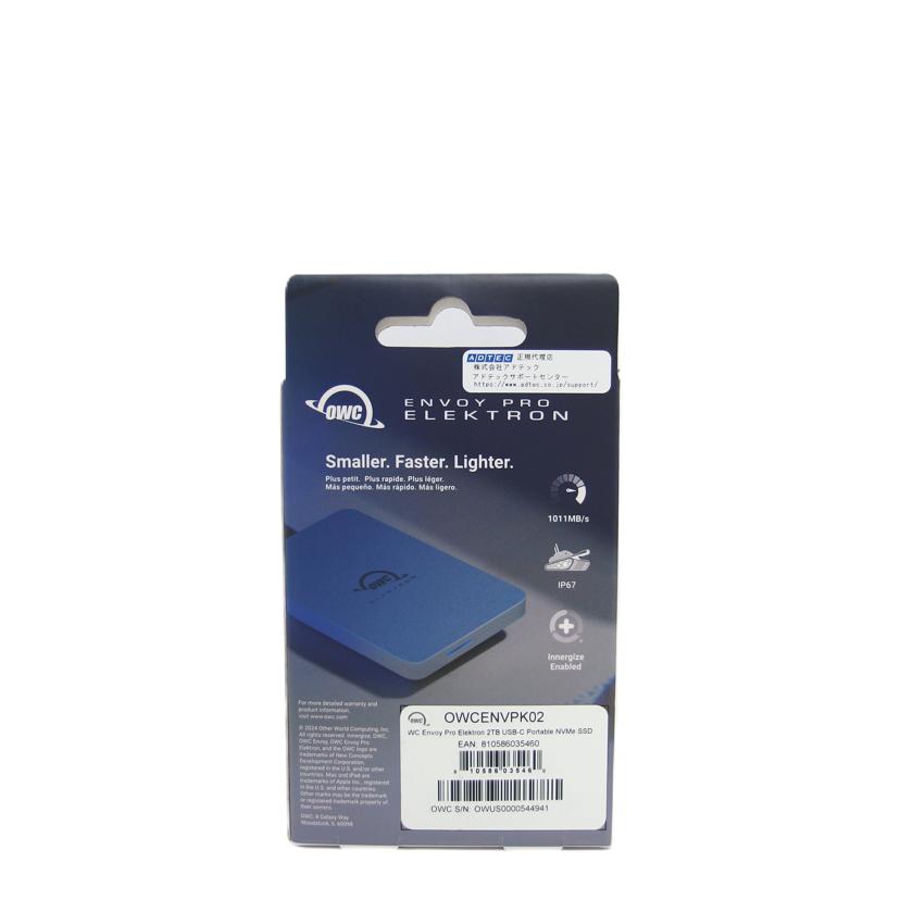 OWC OWC/外付けポータブルSSD/2TB/OWCENVPK02//OWUS0000544941/Sランク/04