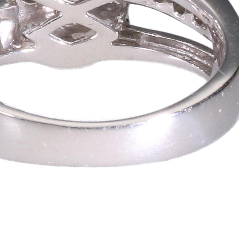 / K18WGダイヤリング1.00ct//ABランク/92