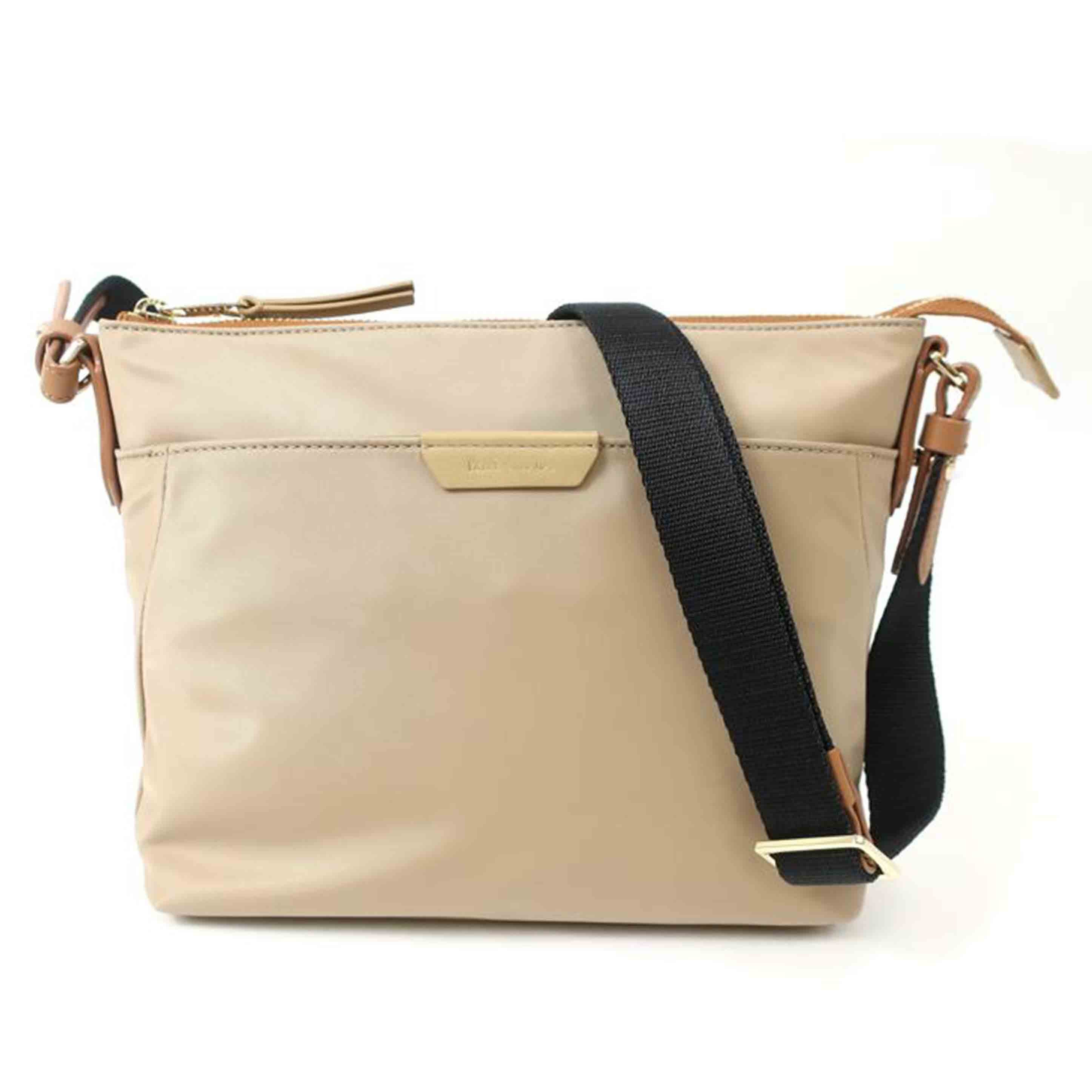 Paul Smith ポールスミス/ショルダーバッグ 軽量 ベージュ×ブラック//Aランク/65