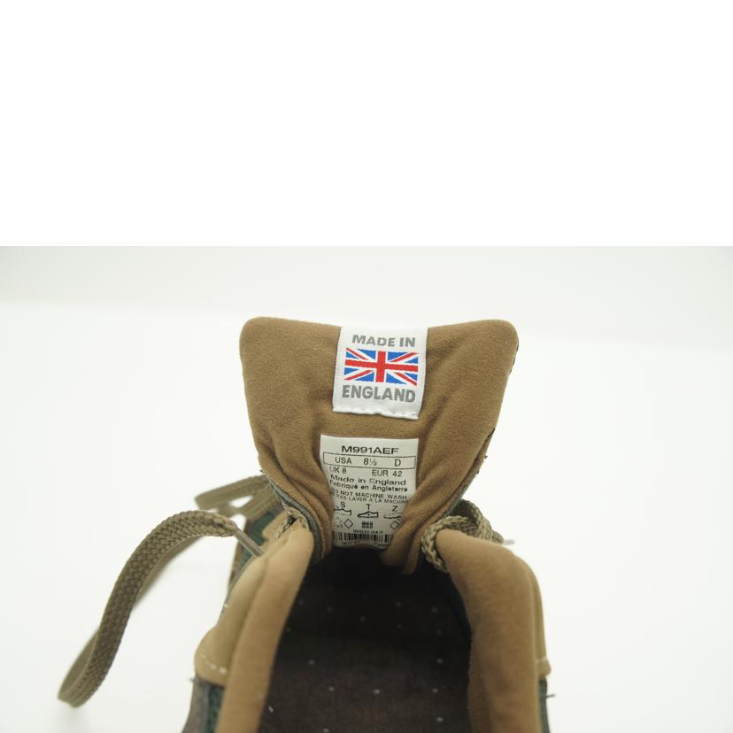 new balance ニューバランス/991/ブラウン/M991AEF//SAランク/75