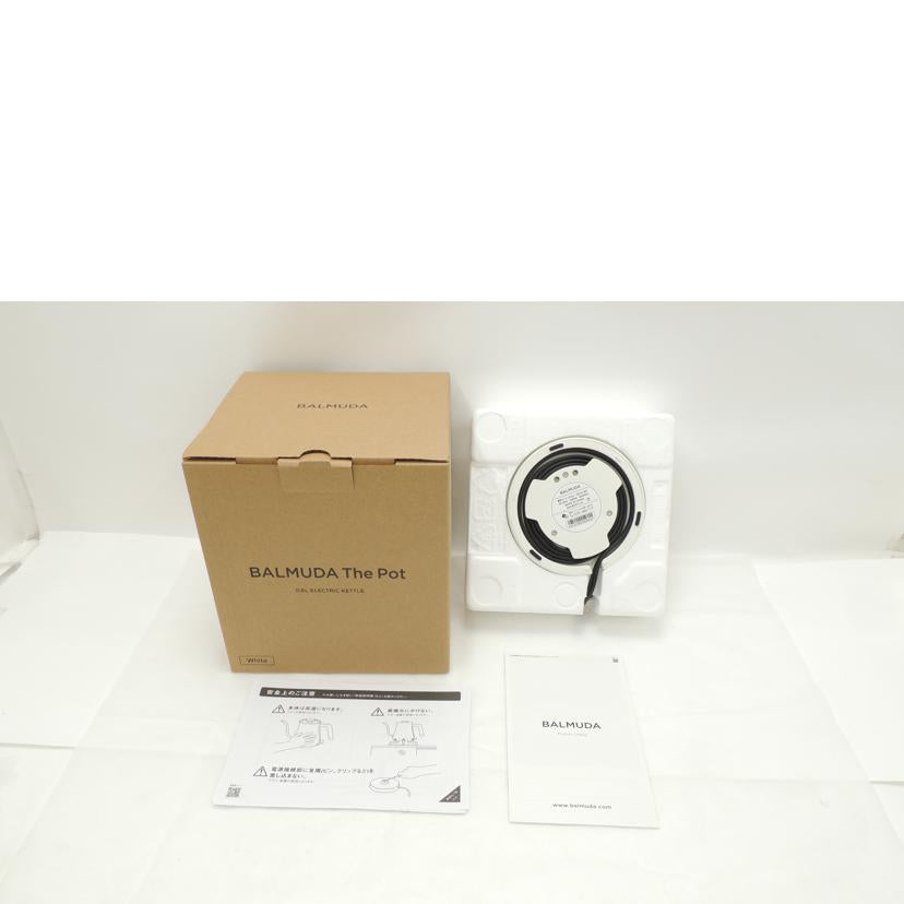 BALMUDA バルミューダ/BALMUDA The Pot/電気ケトル/K07A-WH//K7CB23MJ00337/SAランク/69