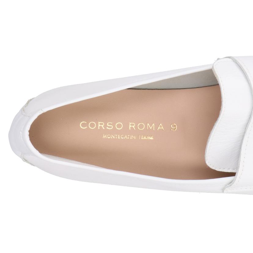 CORSO ROMA 9 コルソローマ9/スクエアトゥフラットシューズ//ABランク/24