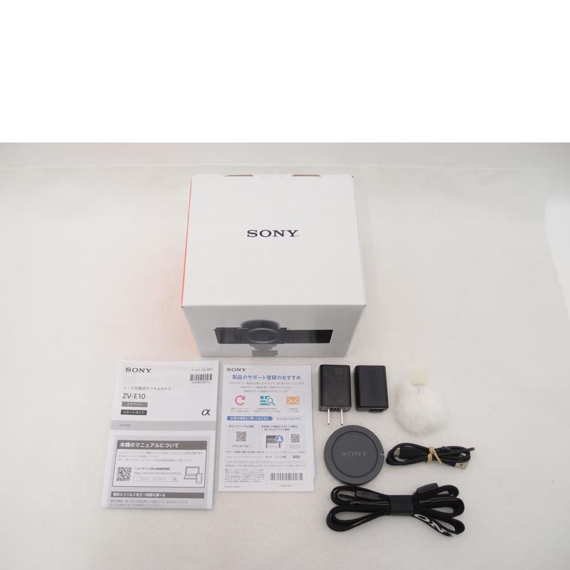 SONY ソニー/ミラーレス一眼レフカメラ ボディ/VLOGCAM ZV-E10//5830777/Aランク/69