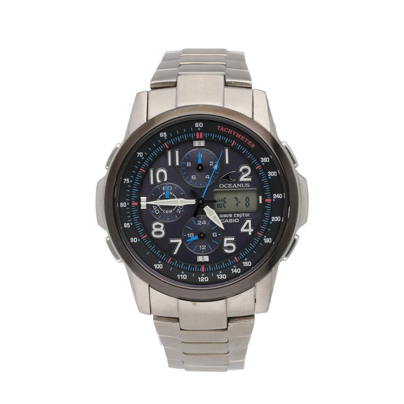 CASIO カシオ/オシアナス/2006 FIFA ワ-ルドカップモデル/電波ソ-ラ-/チタン/OCW-500TBJ-1AJR//011*****/Bランク/40