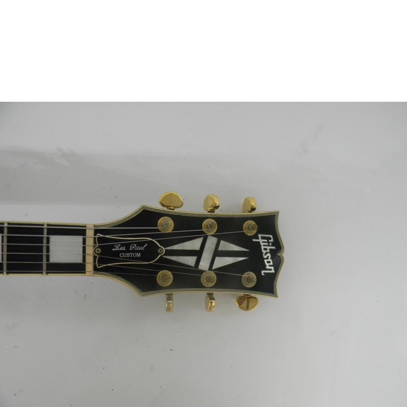 Gibson USA ギブソンUSA/Les Paul custom ebony/LP CST EB//Bランク/75
