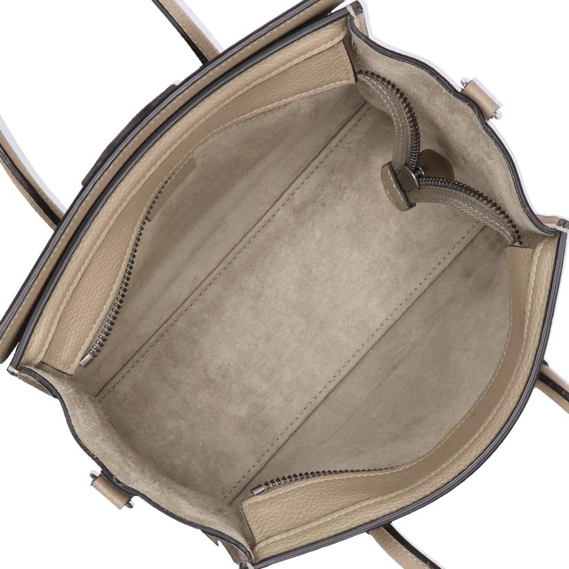 CELINE セリーヌ/ラゲージ/ナノショッパー/ベージュ/189243//F-A****************/Aランク/18