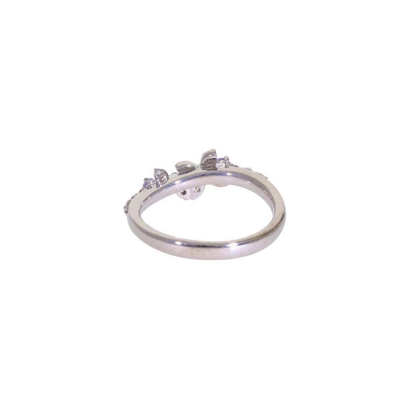 / K18WGタンザナイトダイヤリングD0.24ct//ABランク/94