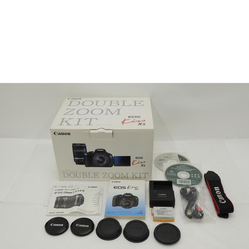 Canon キヤノン/デジタル一眼レフカメラ ダブルズームキット/EOS Kiss X5//091025003207/ABランク/69