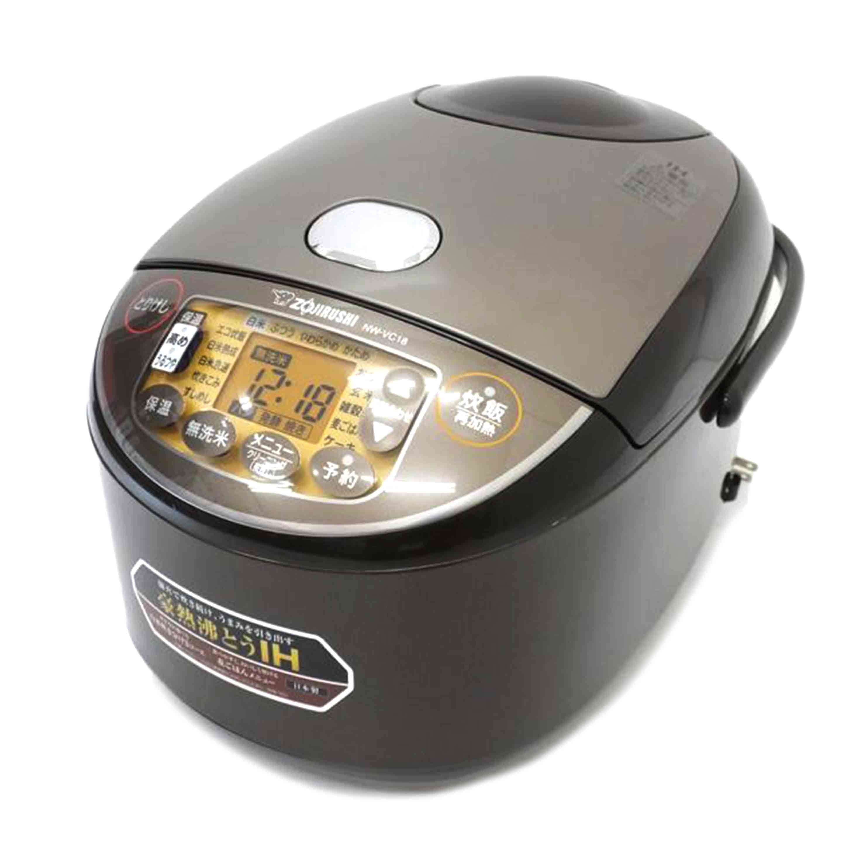 ZOJIRUSHI 象印/炊飯器/21年/HW-VC18//0911014/ABランク/88