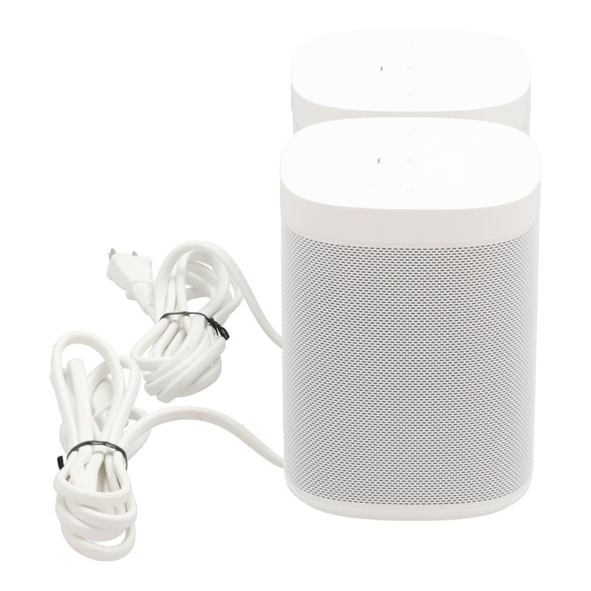 SONOS ソノス/スマートスピーカー2台セット/Sonos One SL//A1002011CP5CAAFDB7F9841/Bランク/82