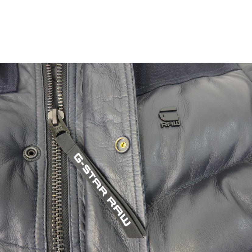 G-STAR RAW/G-STAR レザーダウンジャケット//ABランク/84