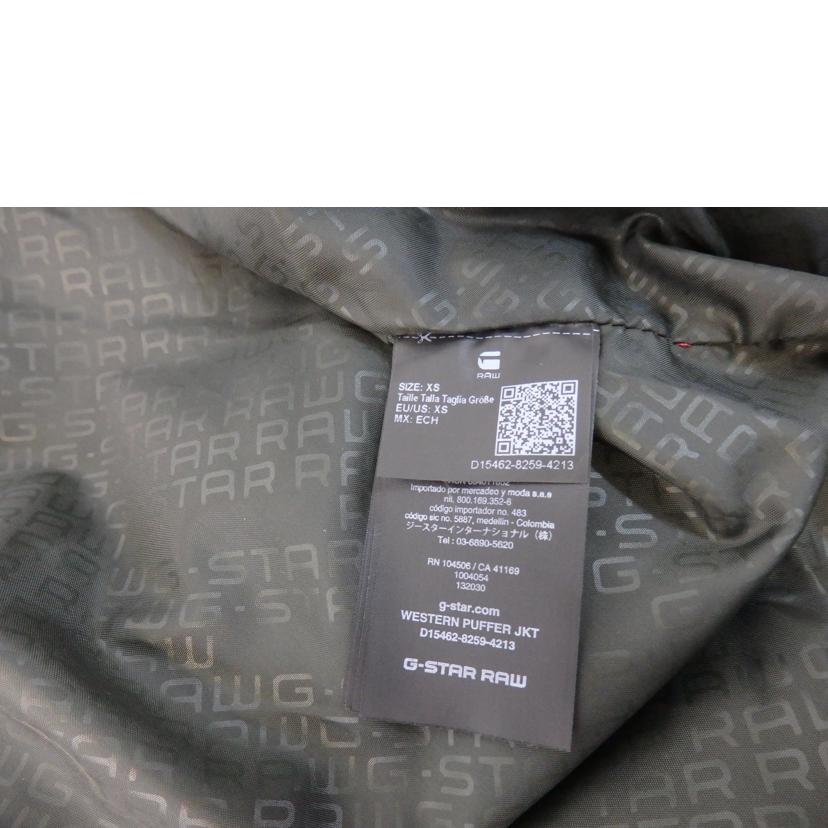 G-STAR RAW/G-STAR レザーダウンジャケット//ABランク/84