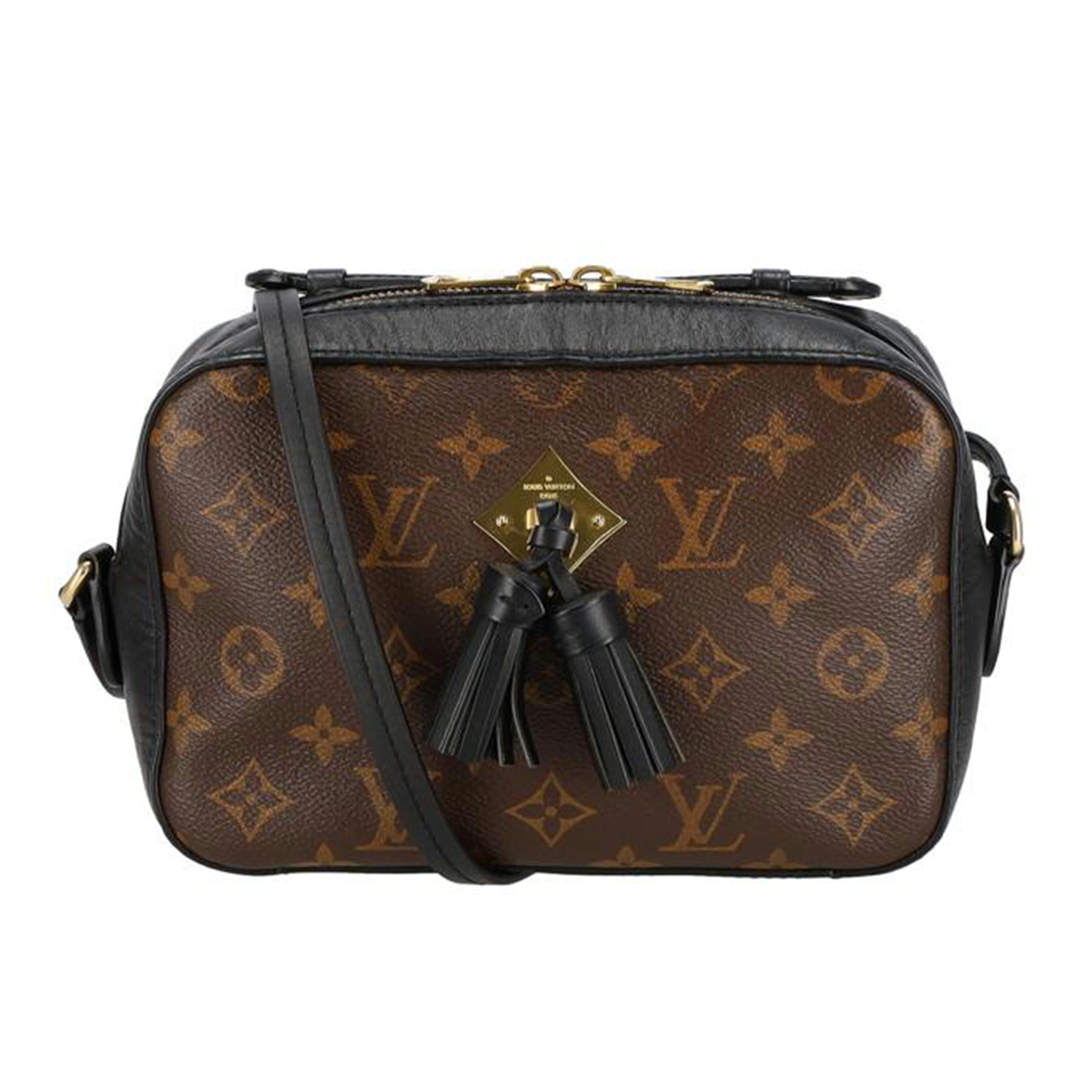 LOUIS VUITTON LV/サントンジュ/モノグラム/ノワール/M43555//CA1***/Aランク/78