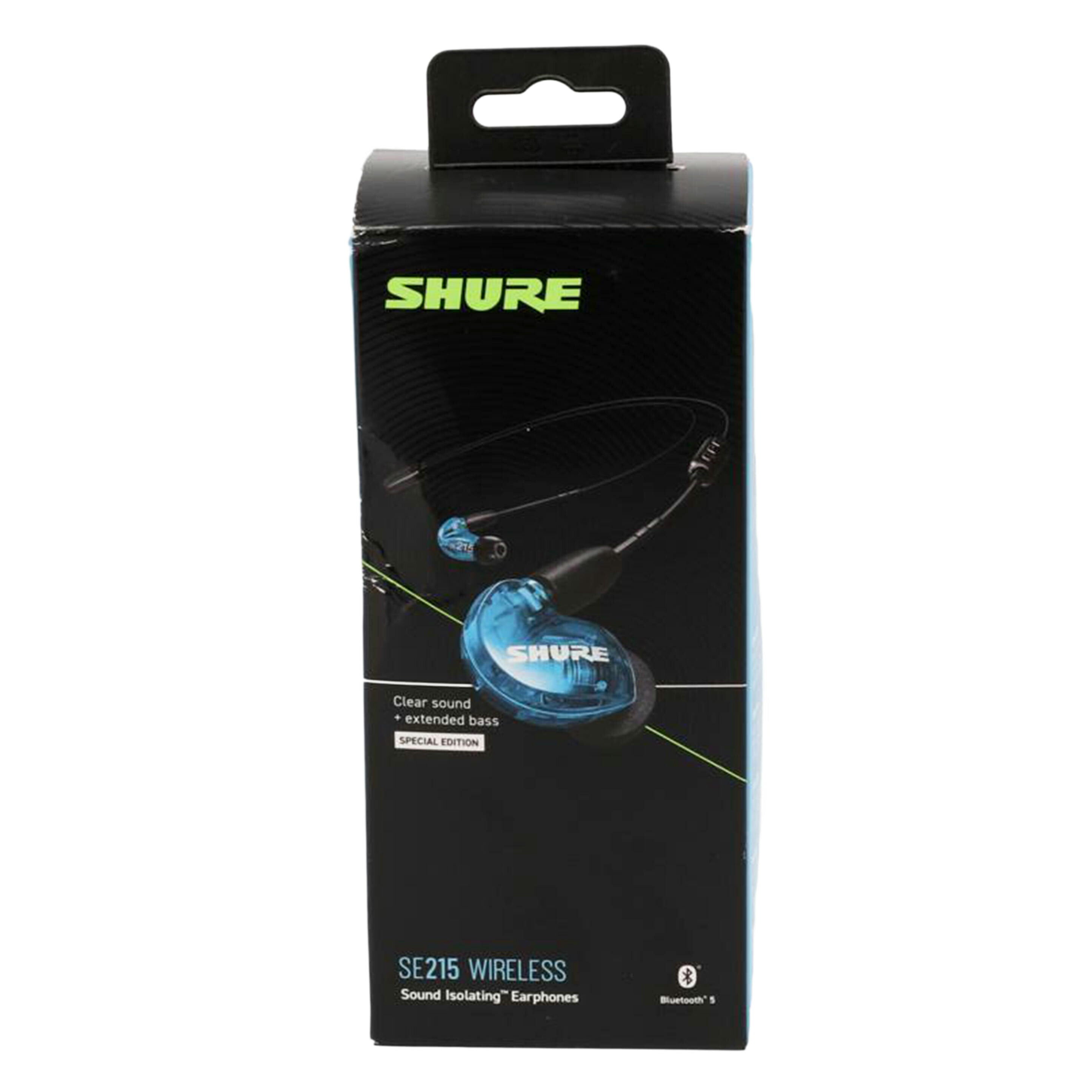 SHURE シュアー/ワイヤレスイヤホン/SE215SPEB+BT2A//3SG07949862/Sランク/82